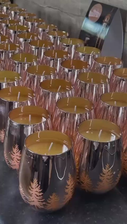 Load video: video of candle making in Kildare candle Barn studio